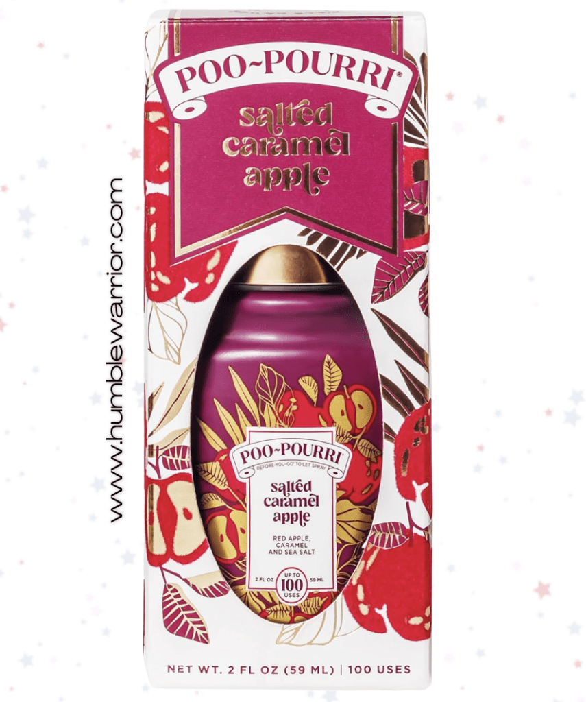 New Poo-Pourri Salted Caramel Apple Scented Spray!